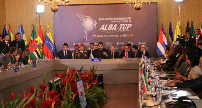 El presidente Maduro participa en  la clausura de la VII Reunión extraordinaria del Alba-TCP