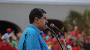 Presidente Maduro en la marcha del 23 de enero en Caracas