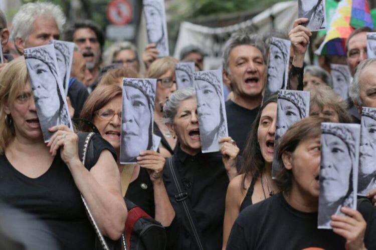 Argentinos exigen liberación de Milagro Sala