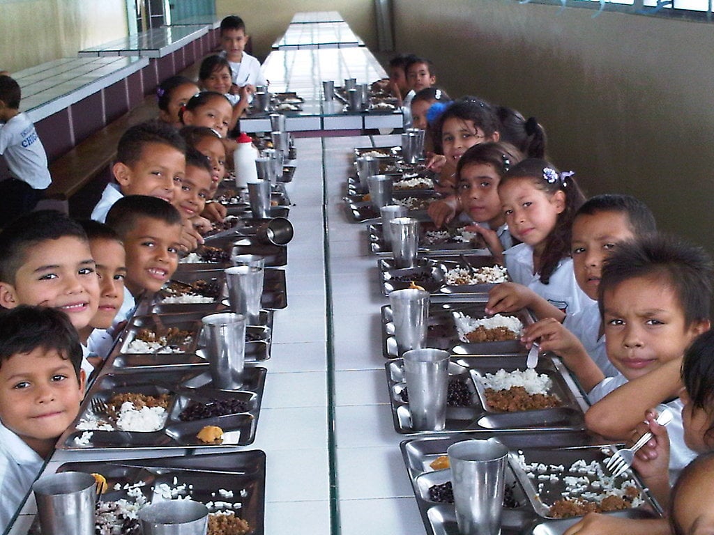 Comedor de estudiantes atendido con el Programa de Alimentación Escolar (PAE)