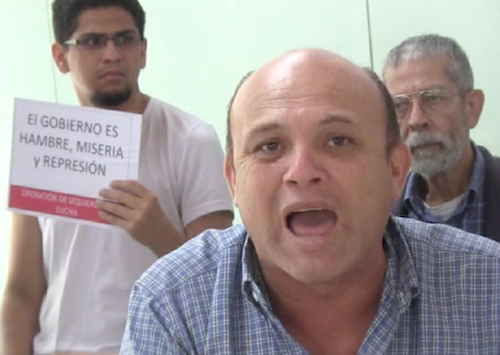 El Gobierno pretende legalizar el hambre en Venezuela dijo José Bodas de la Federación Unitaria de Trabajadores Petroleros de Venezuela