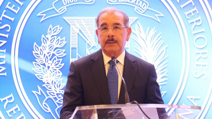 El presidente de República Dominicana, Danilo Medina