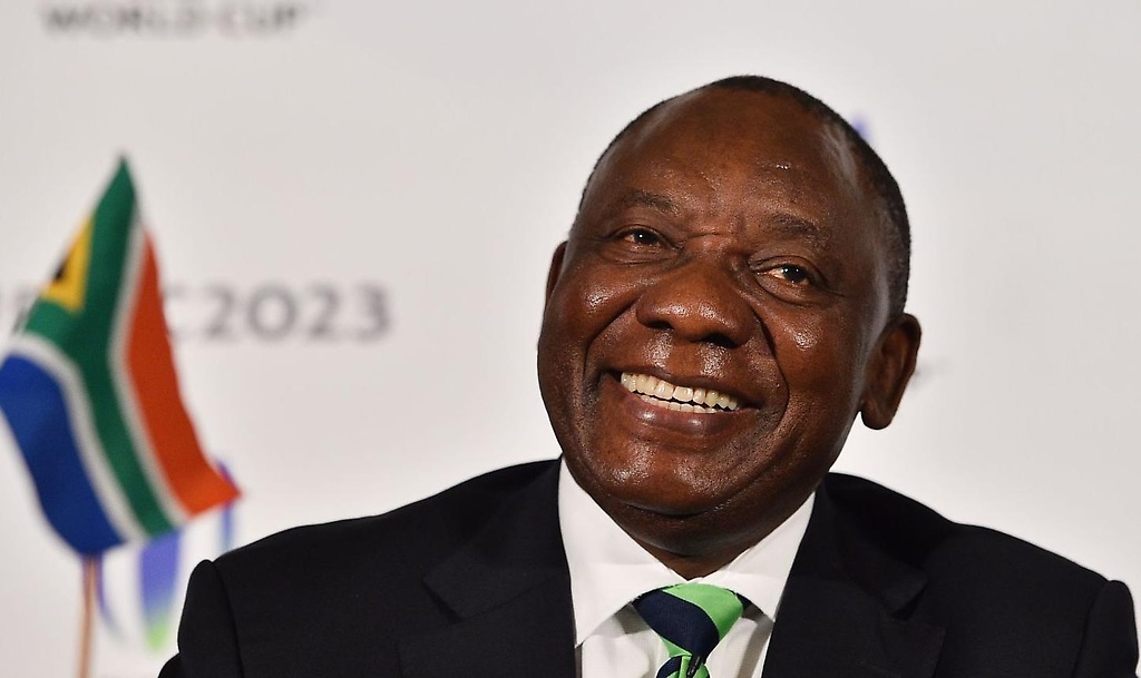 Cyril Ramaphosa asumió oficialmente este jueves la presidencia de Sudáfrica