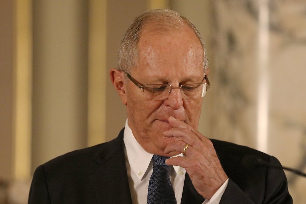 El presidente de Perú Pedro Pablo Kuczynski