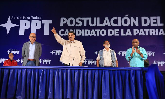 PPT proclamó a Maduro como su candidato presidencial