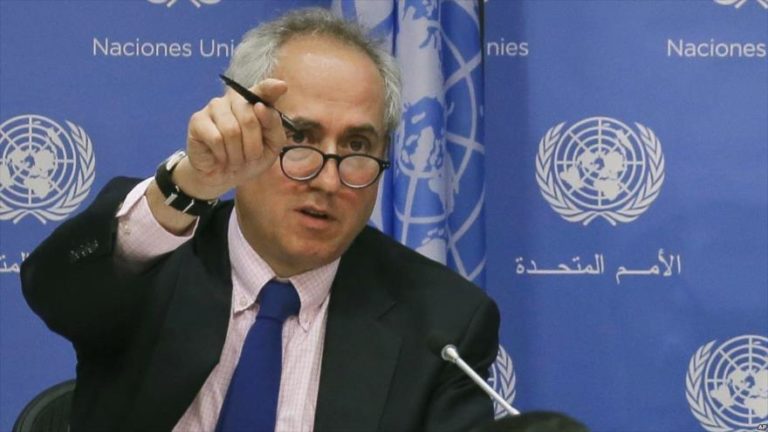 Stephane Dujarric, portavoz de la secretaria general de la ONU