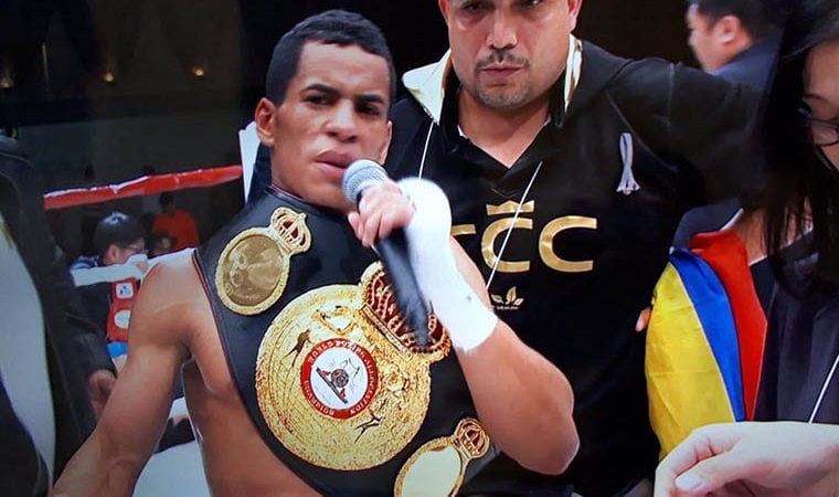 El boxeador venezolano Carlos Cañizales