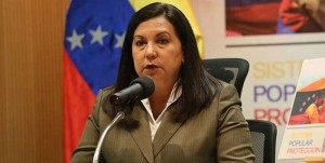 La gobernadora del estado Lara, Carmen Meléndez