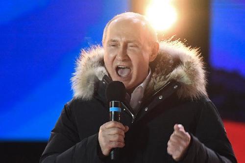 Putin arrasa en las elecciones de Rusia