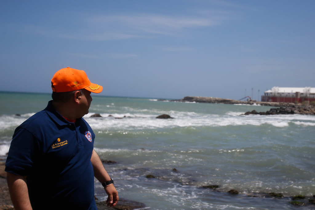 El Director Nacional de Protección Civil y Administración de Desastres (Dnpcad), G/B Randy Rodríguez