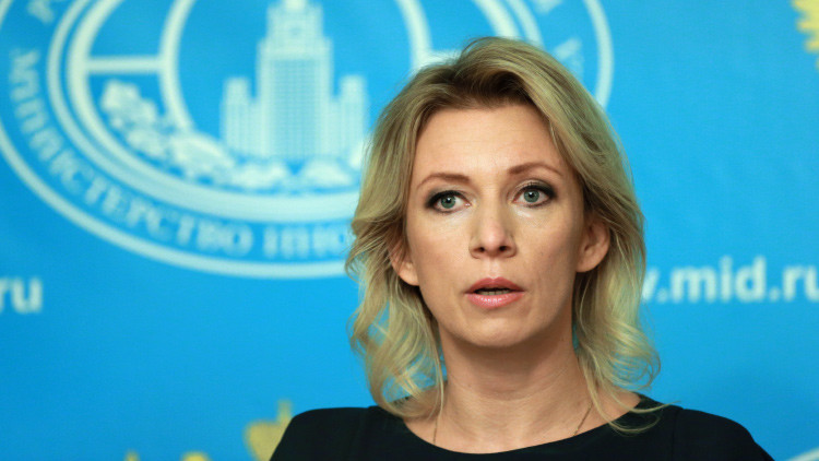 La portavoz del Ministerio de Exteriores ruso, María Zajárova