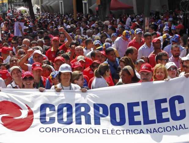 Trabajadores de CORPOELEC convocan a protesta este lunes 30 de abril a partir de las 10 de la mañana