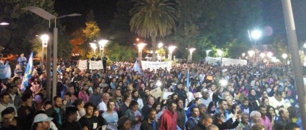 Marcha en Argentina contra el “fracking”