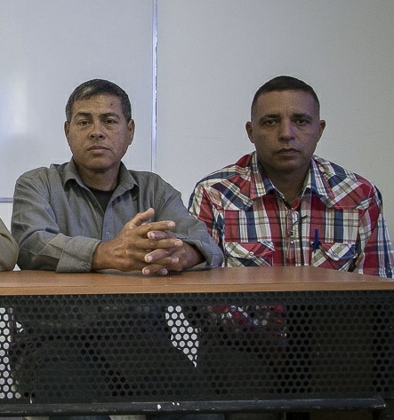 Edwuard Zapata y Alexis Campos, voceros designados del Frente Amplio Nacional Bolivariano