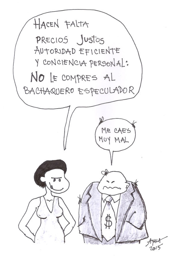 Caricatura de José Ayala