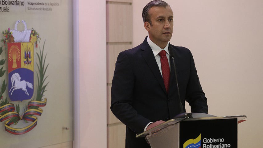 El Vicepresidente de la República,Tareck El Aissami