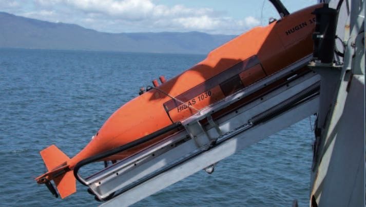 El vehículo submarino autónomo de la empresa SEA, que afirma que encontrará el ARA San Juan