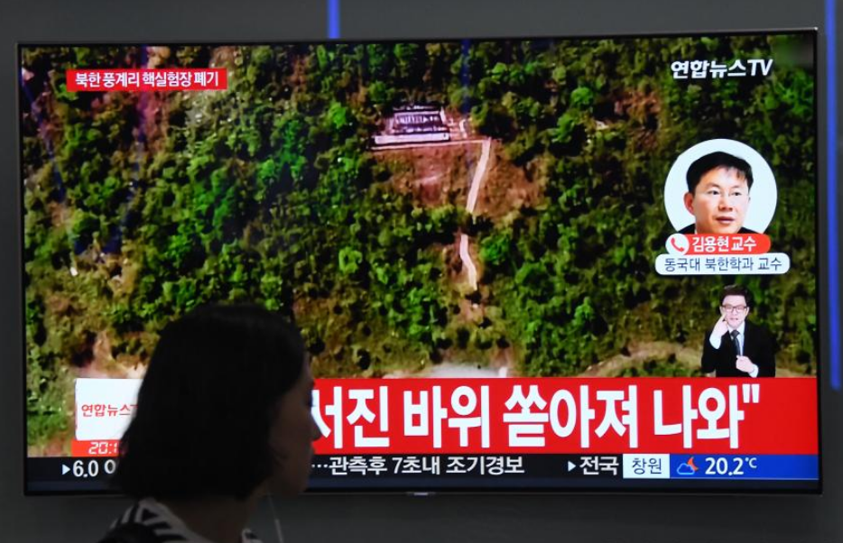 Corea del Norte destruye sitios de ensayos nucleares en medio de dudas sobre cumbre con EEUU