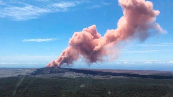 Volcán Kilauea en Hawaii