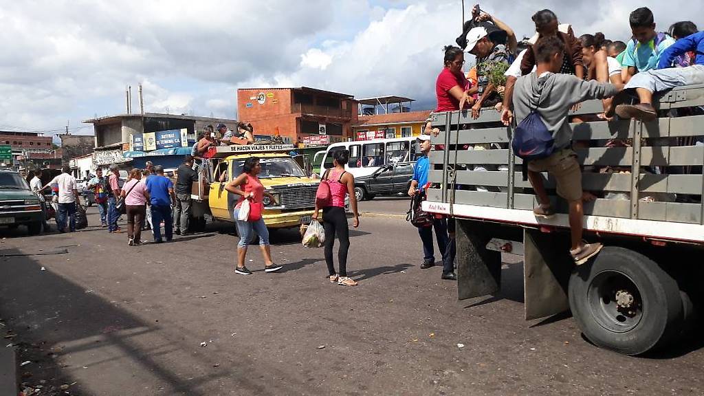 Crisis de transporte en San Cristóbal