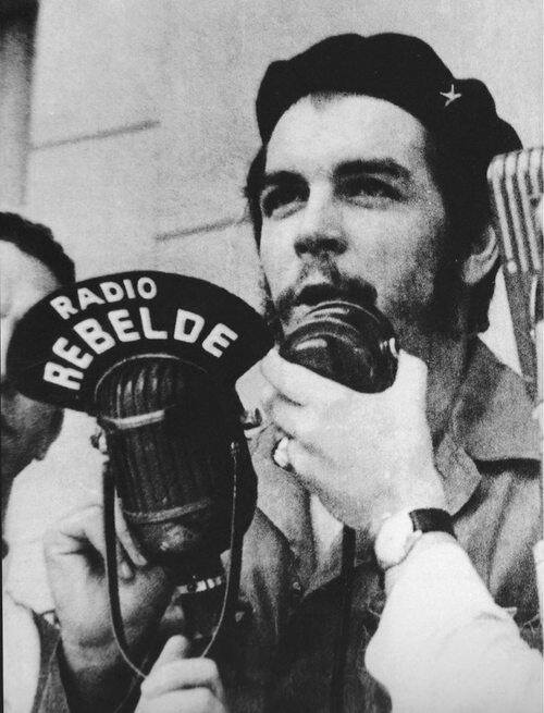 Che Guevara en Radio Rebelde Cuba