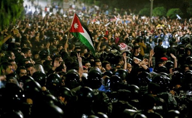 Protestas en Jordania