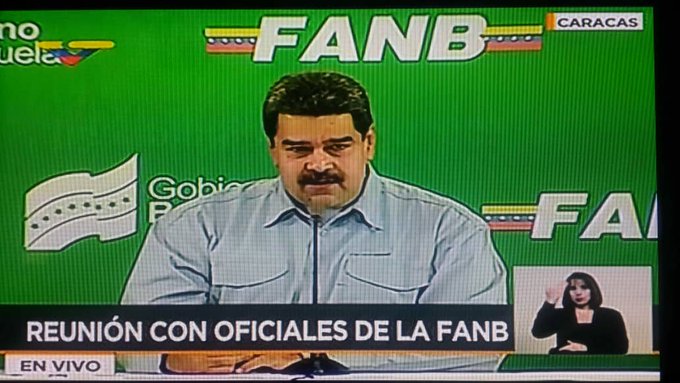 El Presidente Maduro en encuentro con integrantes de la Fanb