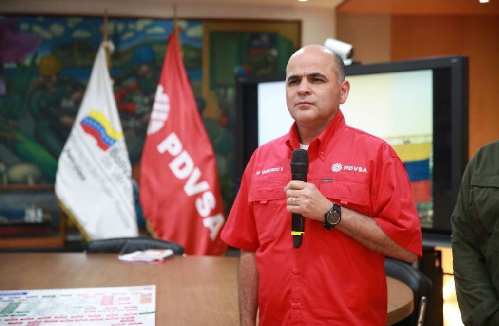 Manuel Quevedo Fernández presidente de la empresa estatal Petróleos de Venezuela (Pdvsa)