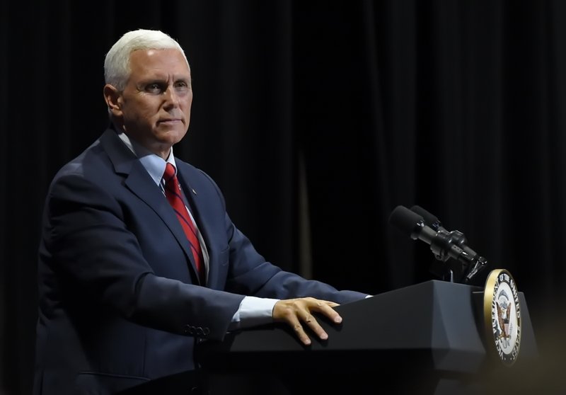 El vicepresidente de Estados Unidos, Mike Pence