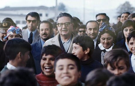 Salvador Allende y su pueblo