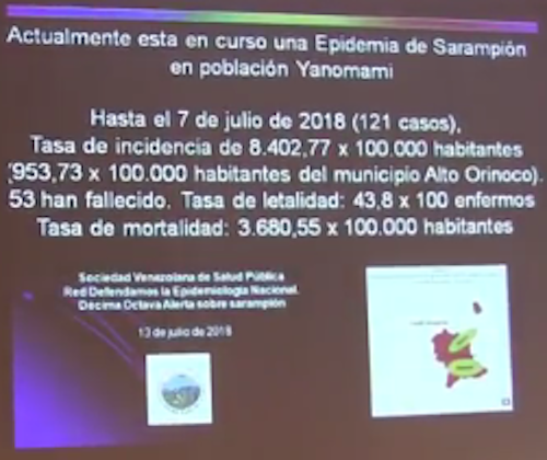 Hay Malaria en toda Venezuela reporta en su alarmante informe María Eugenia Grillet del IZET UCV