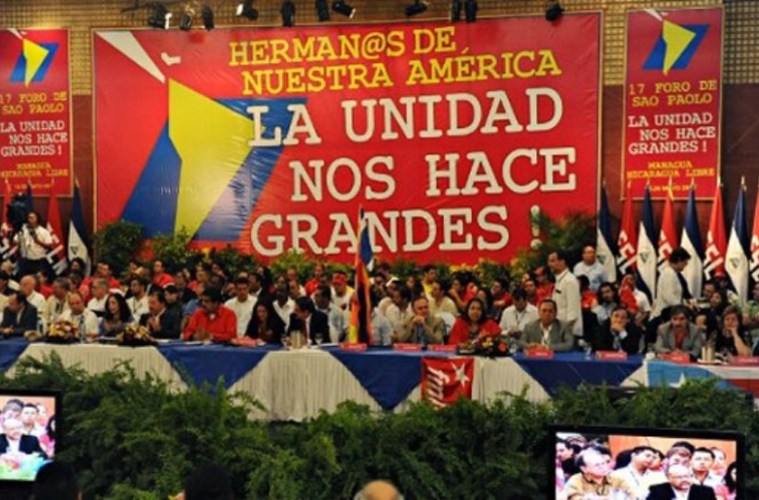 El XXIV encuentro del Foro de Sao Paulo en La Habana