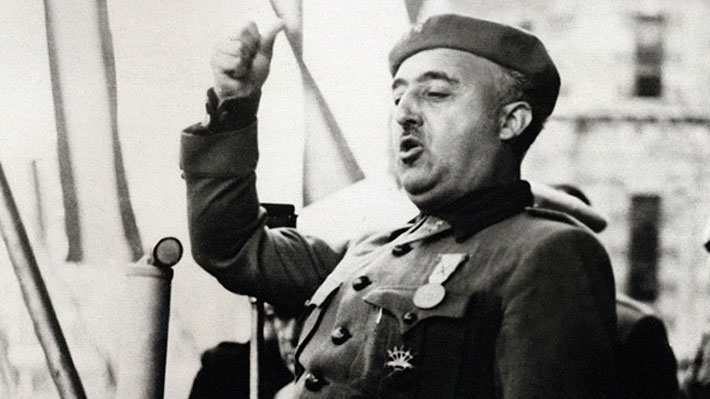 El dictador español,  Francisco Franco