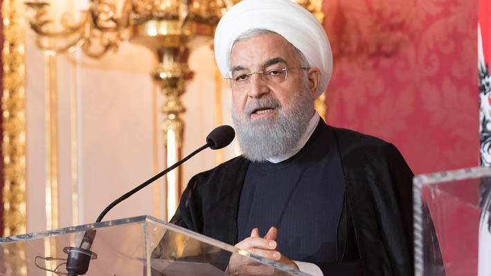 El Presidente iraní, Hasan Rohaní