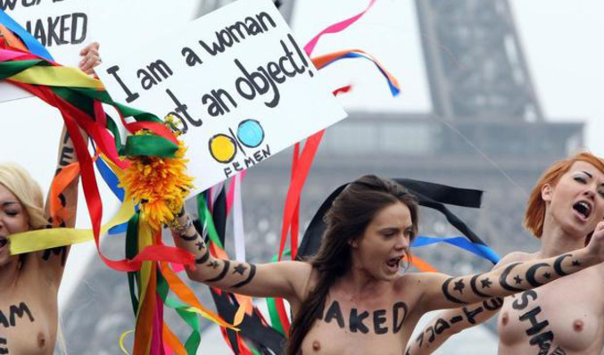 La cofundadora de Femen,  Oksana Shachko