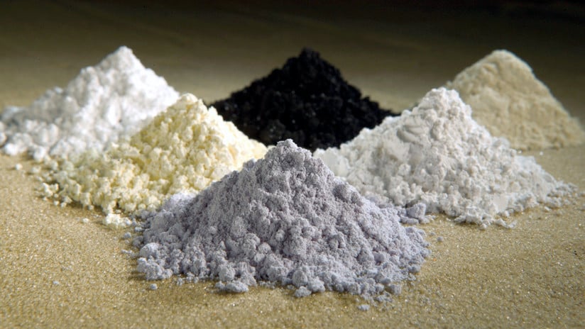 Los óxidos de tierras raras se emplean en la industria tecnológica.