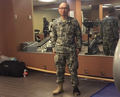 Panshu Zhao, estudiante de doctorado expulsado del Ejército de EE.UU., por ser inmigrante
