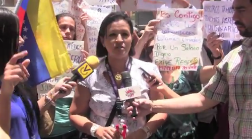 Daniela Sánchez: No somos saboteadores somos simplemente trabajadores. Nosotros queremos que nos escuchen, eso es todo