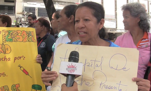 Para Sonia Aponte del Hospital Periférico de Coche: El sueldo no nos alcanza ni para comprar medio cartón de huevos