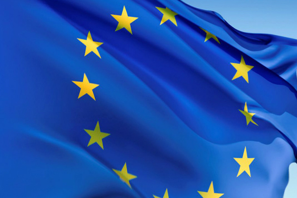 La Unión Europea (bandera)
