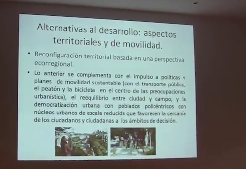 Francisco José Velazco: Alternativas al Extractivismo