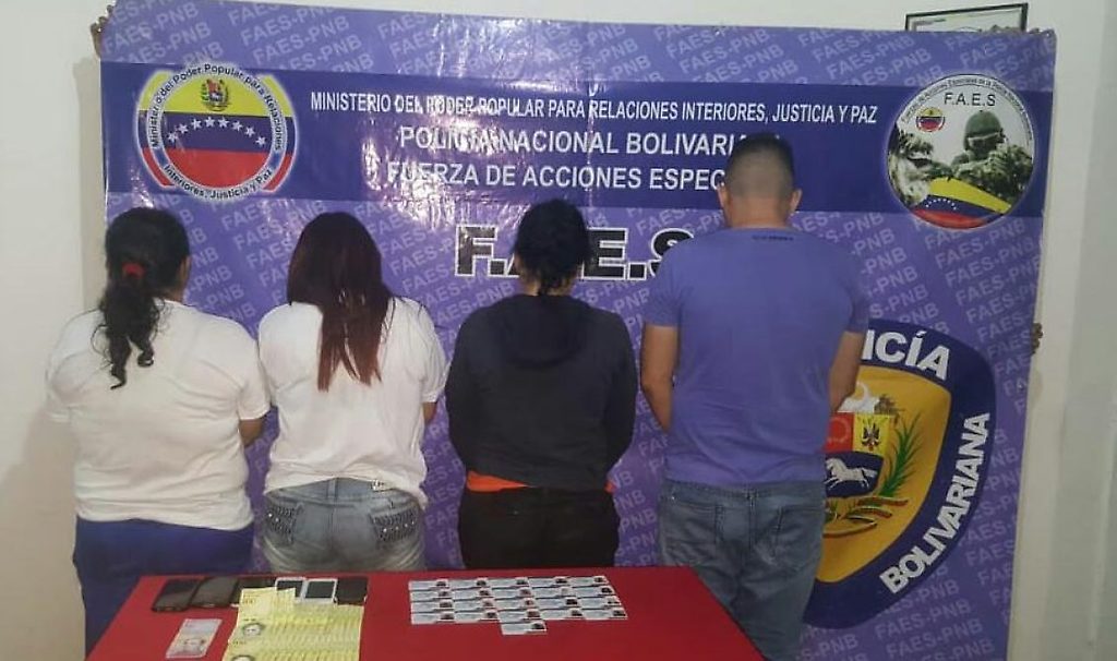 El protector político del Táchira, Freddy Bernal, confirmó la detención de la banda delictiva integrada por cuatro ciudadanos.