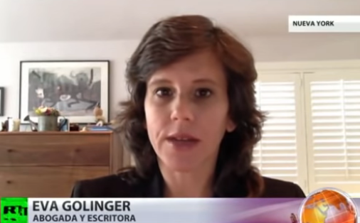 La abogada y analista internacional Eva Golinger.