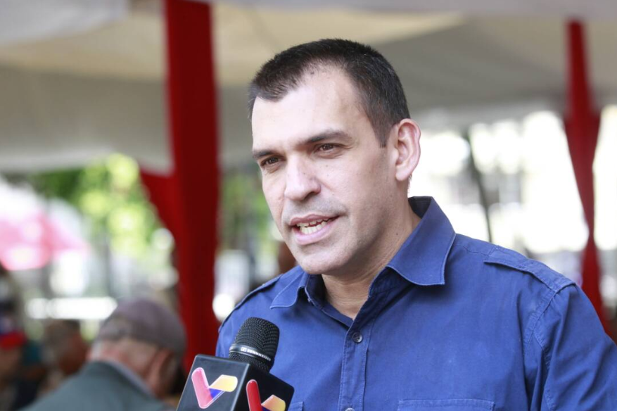 Hipólito Abreu, ministro del Poder Popular para el Transporte.