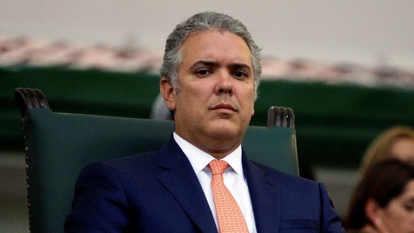 El presidente de Colombia, Ivan Duque