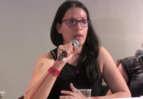 Anais López C., socióloga e investigadora feminista se refirió al trabajo que realizó: Situación, derechos y garantías para la mujer en la Venezuela Bolivariana, alcances de la política pública de género en medio de la crisis