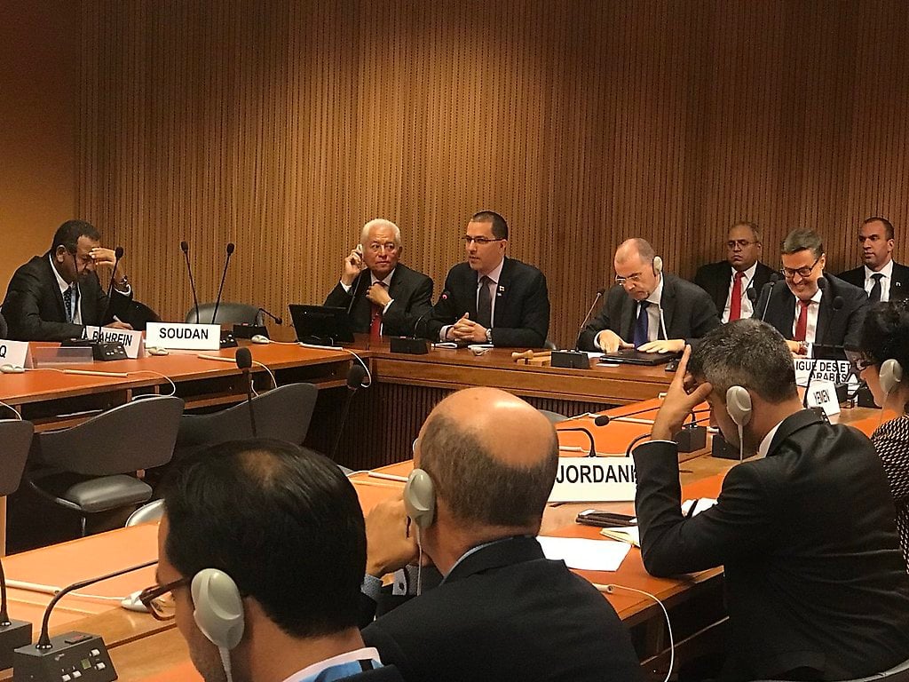 Jorge Arreaza ante la Liga Árabe