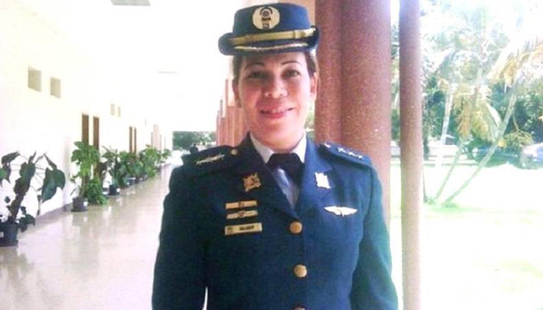 Capitana de la Fuerza Aérea Venezolana, Laided Salazar, alías "Odiseo"