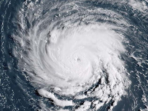 El huracán Florence