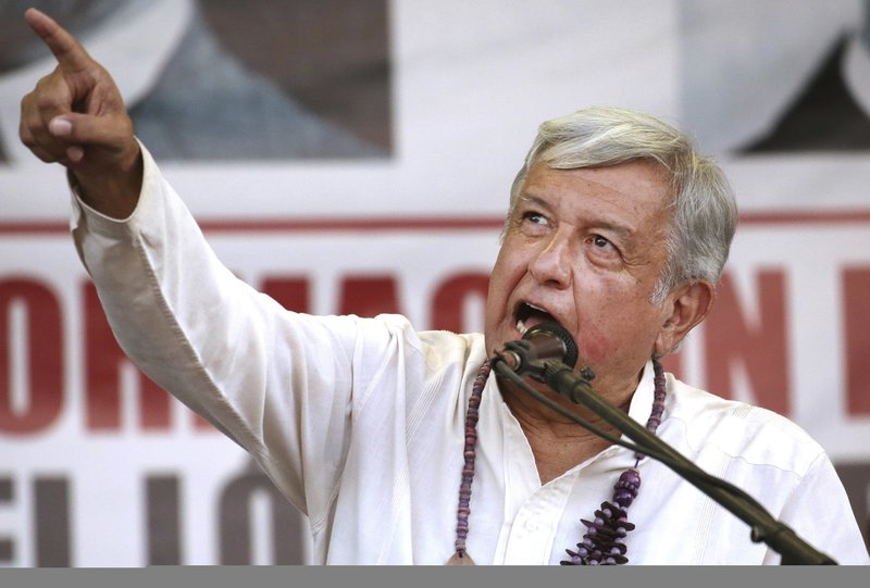 El presidente electo de México, Andrés Manuel López Obrador